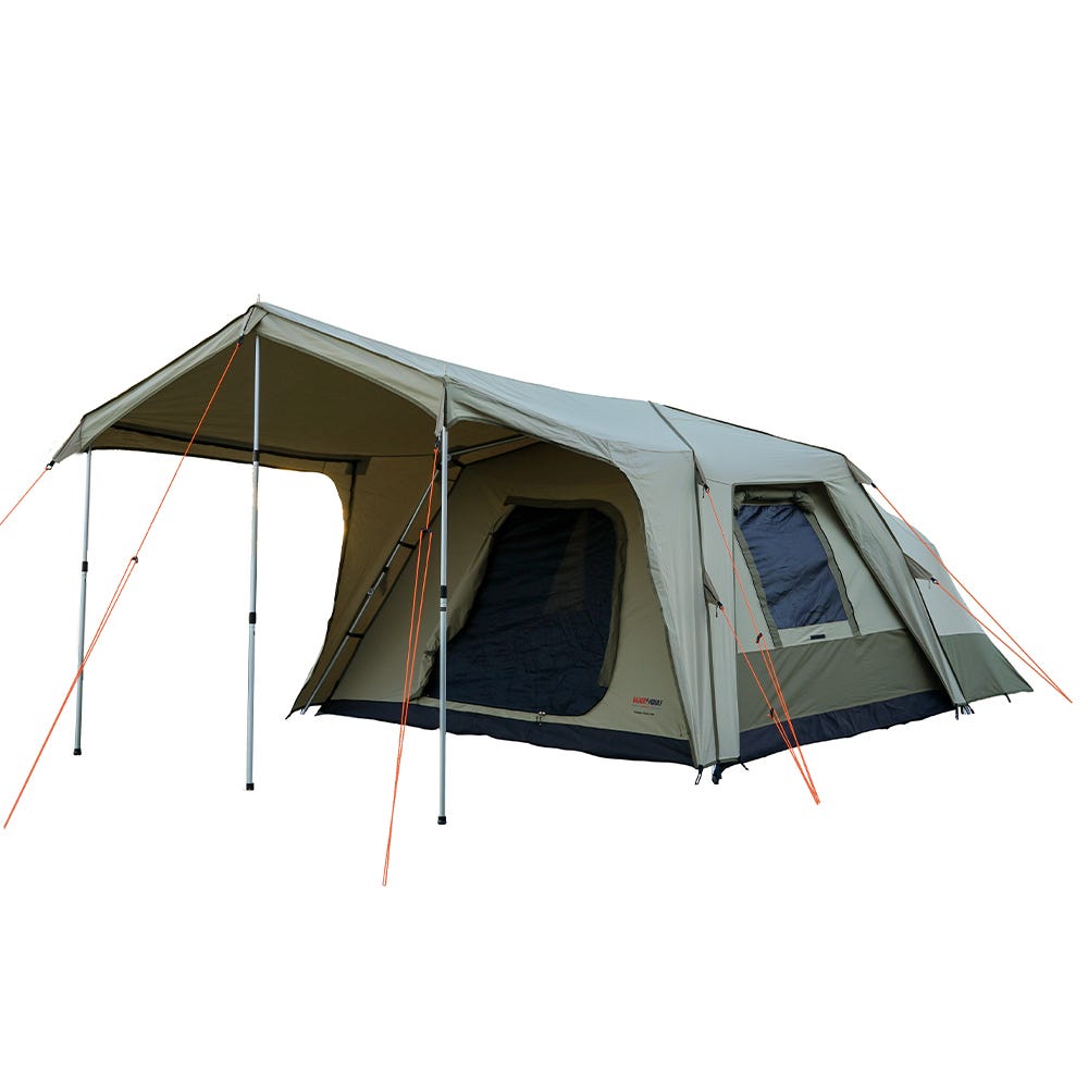 Canvas aluminium single tent best sale