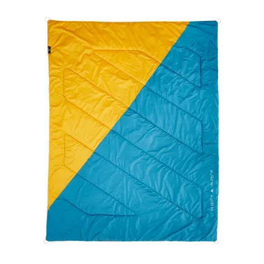 Teton Sports Acadia Camp Blanket - Goldenrod and Peacock