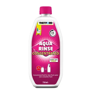 Thetford Aqua Rinse Pink Concentrate 750mL - Toilet Chemical