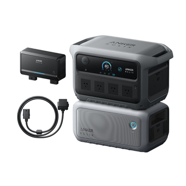 Anker Solix C2000 Gen2 Power Station + C2000 Gen2 Expansion Battery Bundle