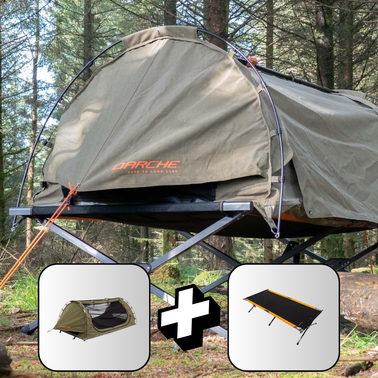 Darche Dusk to Dawn 1100 Swag + XL100 Stretcher Bed Bundle