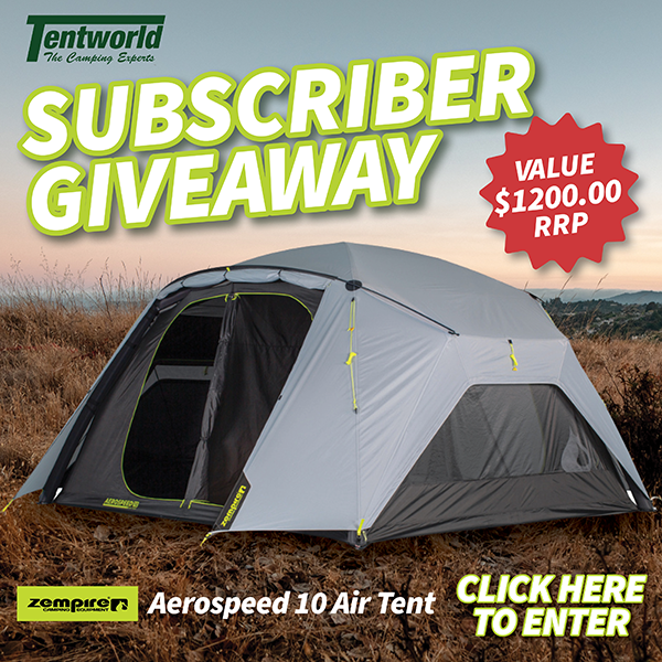 Tentworld's Monthly Subscriber Giveaway - April 2026 Tentworld's Monthly Subscriber Giveaway - April 2026