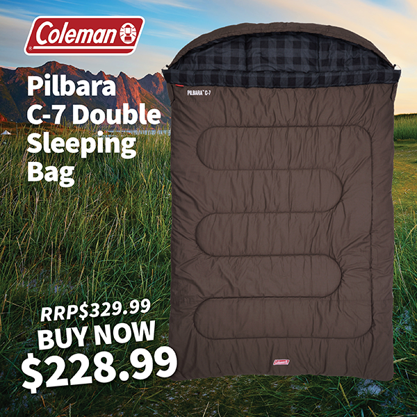 Coleman Pilbara C-7 Double Sleeping Bag Coleman Pilbara C-7 Double Sleeping Bag