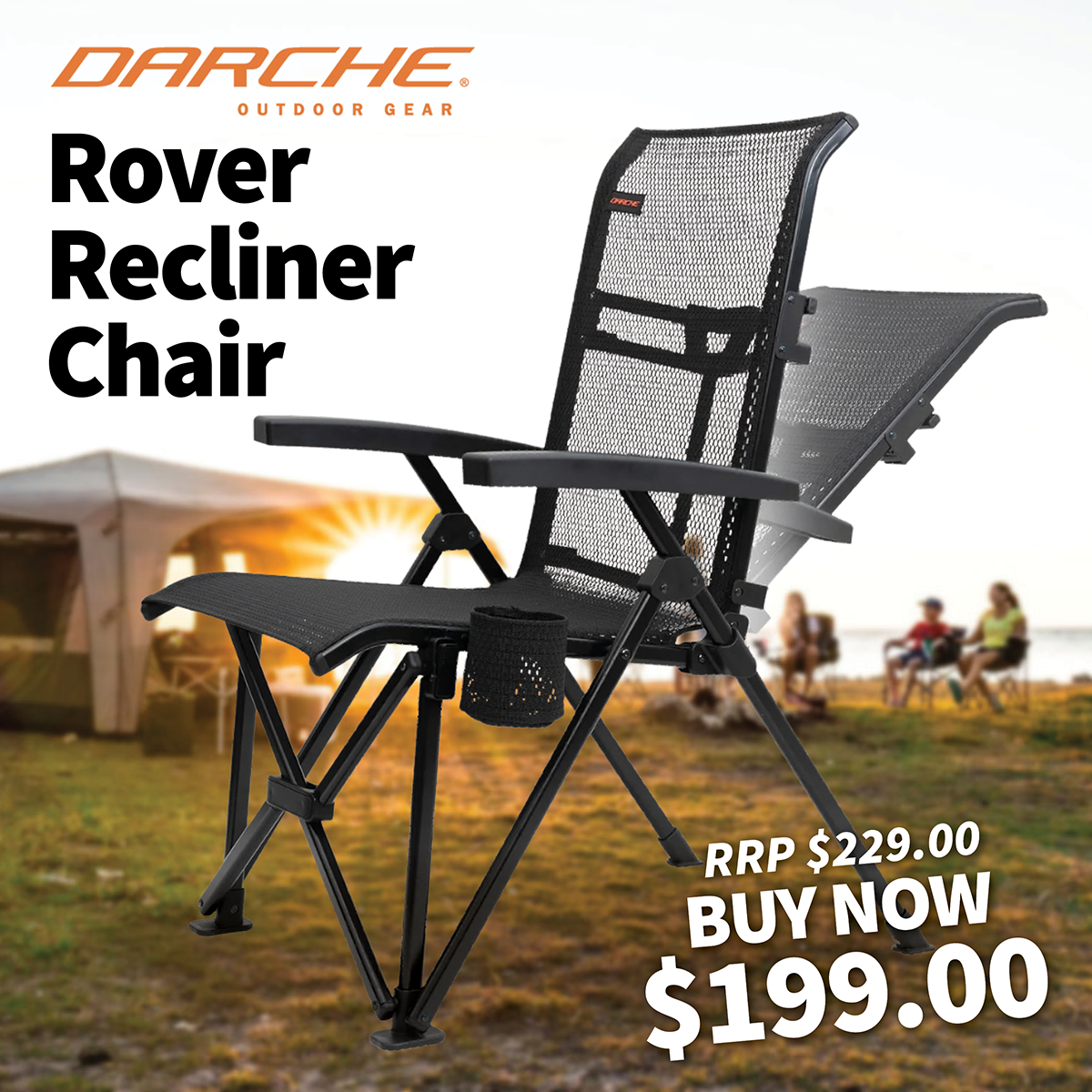 Darche Rover Recliner Chair Darche Rover Recliner Chair