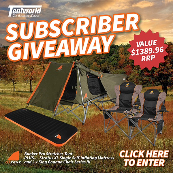 Tentworld's Monthly Subscriber Giveaway - May 2026 Tentworld's Monthly Subscriber Giveaway - May 2026