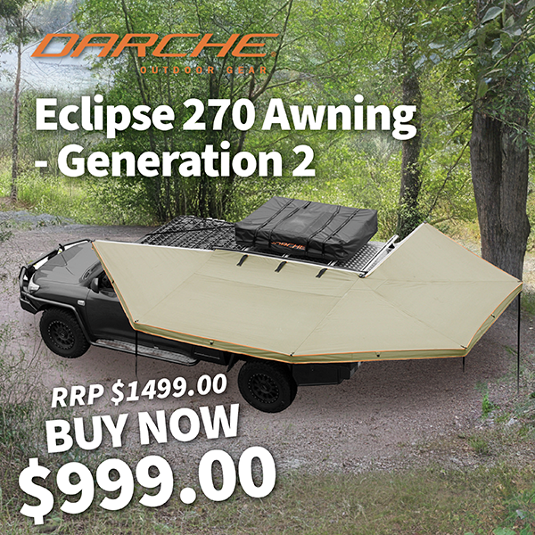 Darche Eclipse 270 Awning LHS Generation II Darche Eclipse 270 Awning LHS Generation II