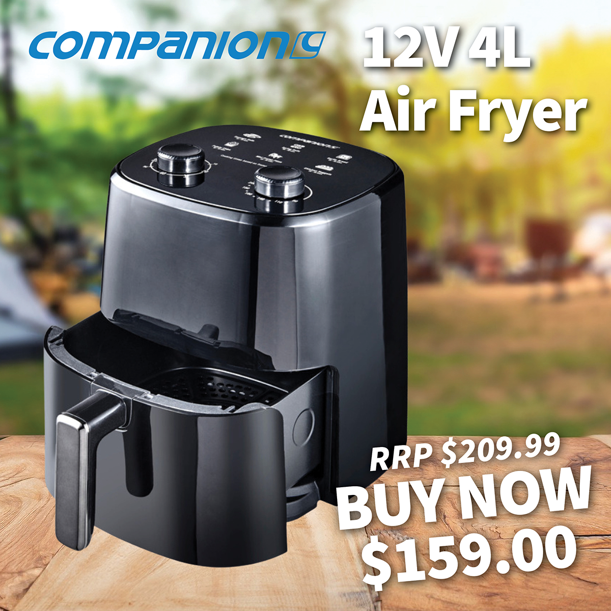 Companion 12V 4L Air Fryer Companion 12V 4L Air Fryer