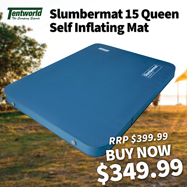 Tentworld Slumbermat 15 Queen Self Inflating Mat - 1500 Tentworld Slumbermat 15 Queen Self Inflating Mat - 1500