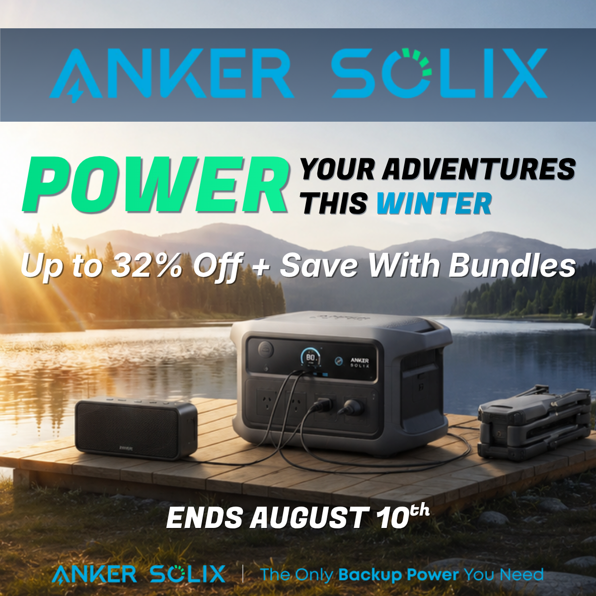 ANKER SOLIX Winter Sale ANKER SOLIX Winter Sale
