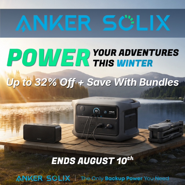 ANKER SOLIX Winter Sale ANKER SOLIX Winter Sale
