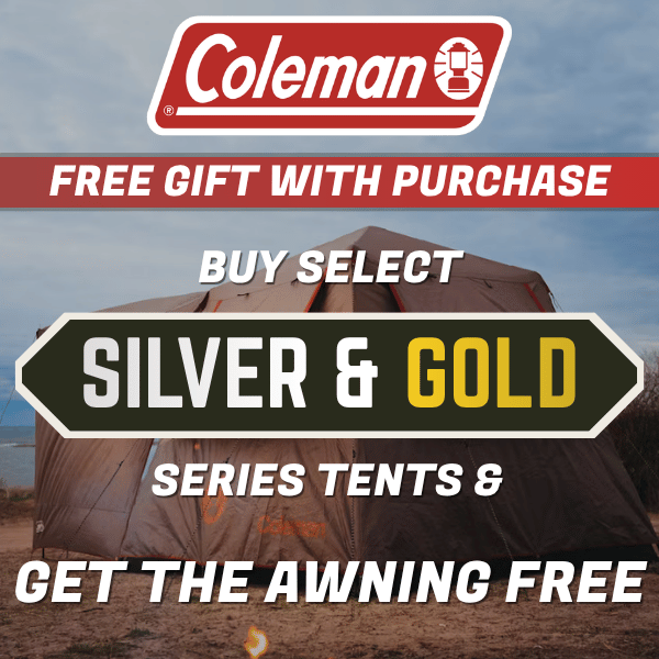 Coleman Silver & Gold GWP Promo Coleman Silver & Gold GWP Promo