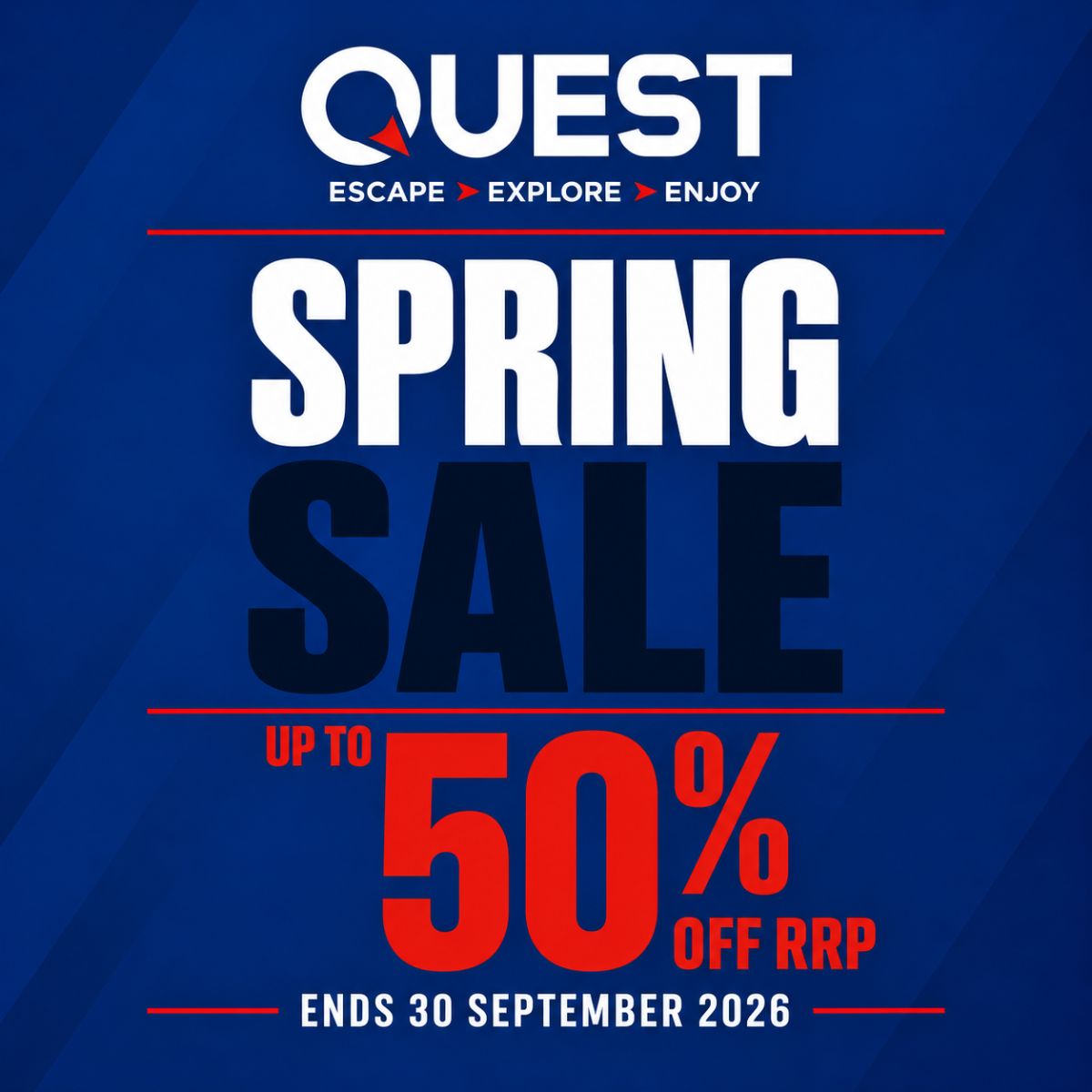 Quest Outdoors Spring Sale 2026 Quest Outdoors Spring Sale 2026