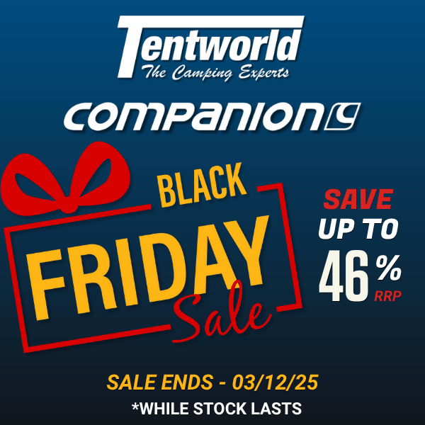 Tentworld + Companion Black Friday Deals Tentworld + Companion Black Friday Deals