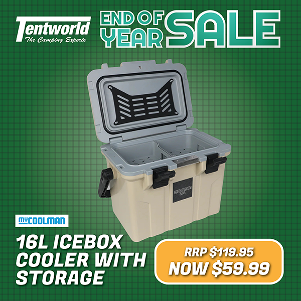 myCOOLMAN 16L Icebox Cooler with Storage myCOOLMAN 16L Icebox Cooler with Storage