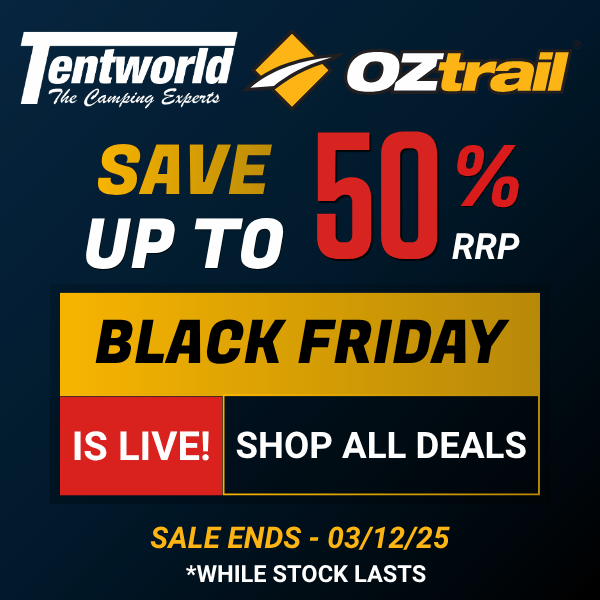 Tentworld + OZtrail Black Friday Deals Tentworld + OZtrail Black Friday Deals