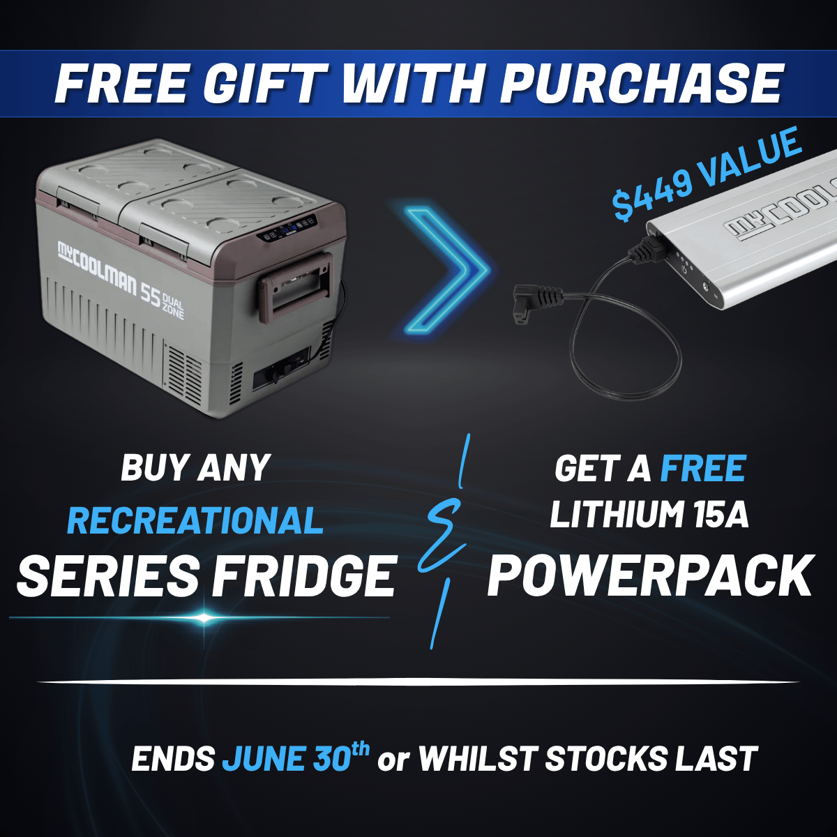 myCOOLMAN Recreational Series GWP Promo myCOOLMAN Recreational Series GWP Promo